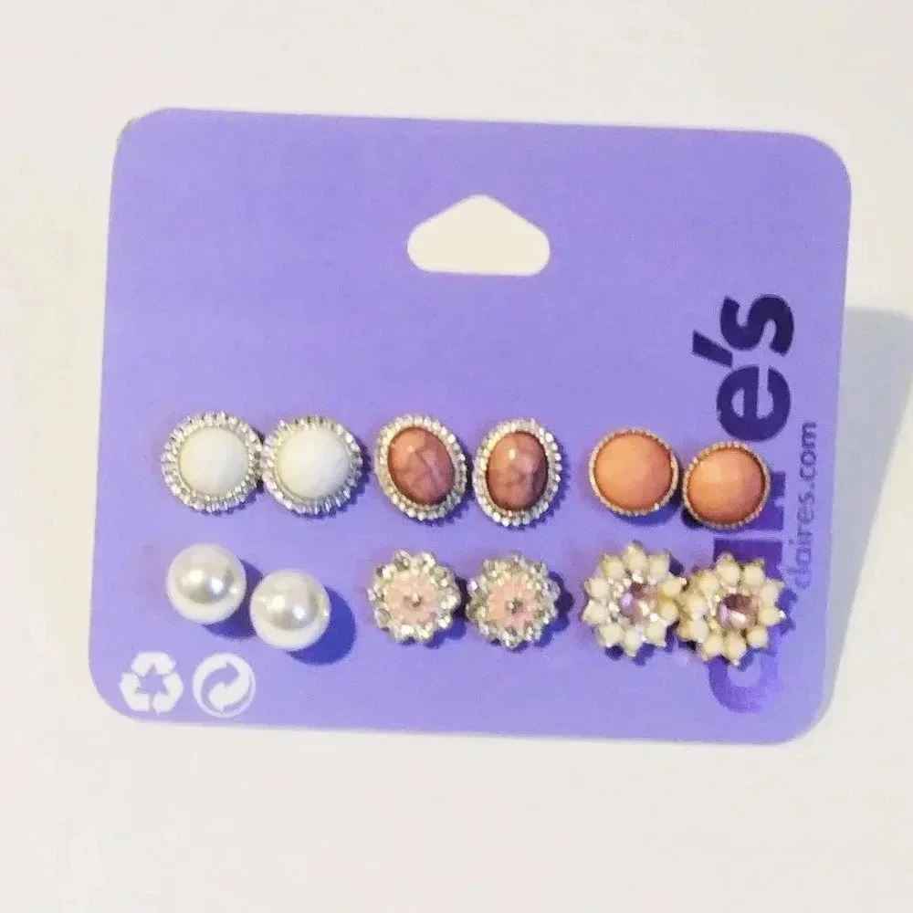 Claire's‎ 6pk Set of Earrings